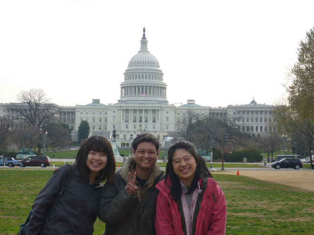the first Spring break, the first visit of a BIG city,D.C. in the U.S.