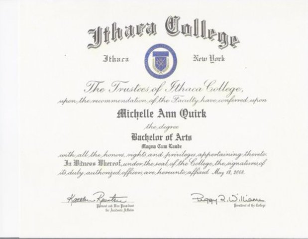 received Bachelor of Arts degree from Morehouse College