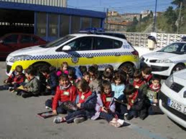 Visita a la Policía Local.