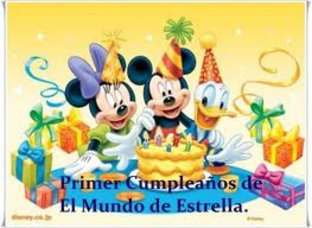 Nuestro primer cumpleaños