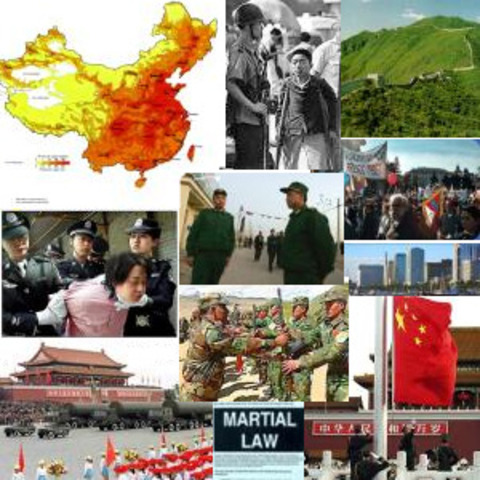 China's under martial law