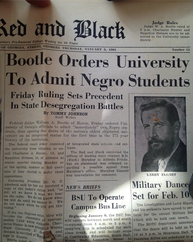 Integration of The University of Georgia