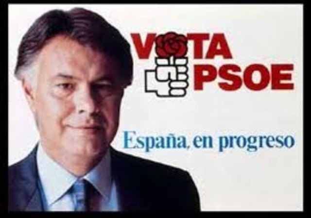 PSOE. Felipe González
