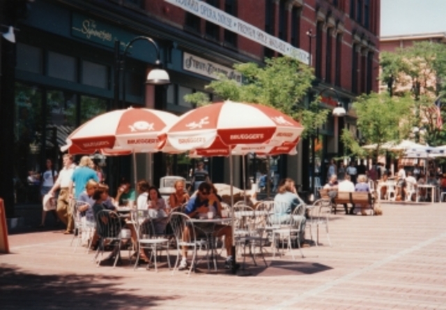 Outdoor Restaurant Seating on Church Street