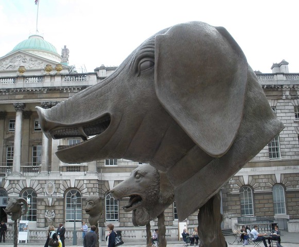 Shelagh and I travel the world.