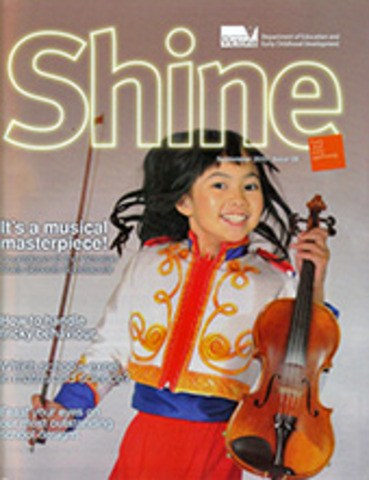 Front Cover of "Shine" Magazine