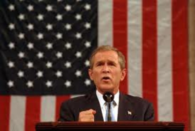 Bush thanks nations