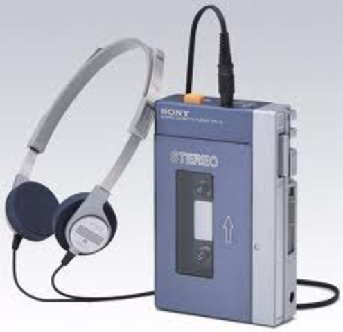 Lighter headphones come out as a result to the invention of the Walkman