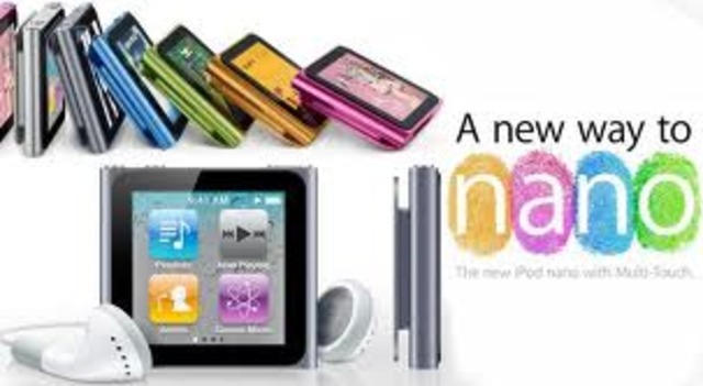 IPod Nano - New Aluminum Design