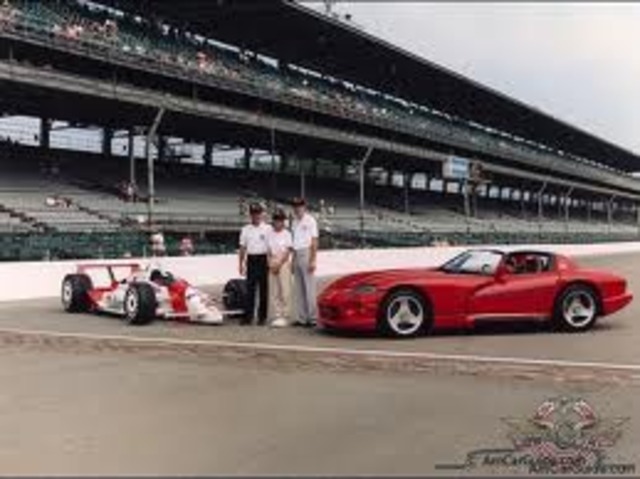 Generation I Viper Replacement Pace Car in the Indy 500