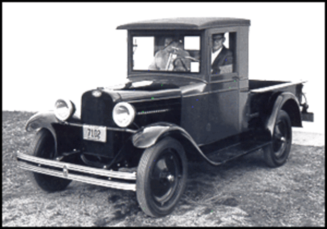 1928 Chevrolet half-ton chassis cab