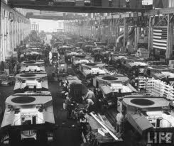 America's Economy switches to Military Economy