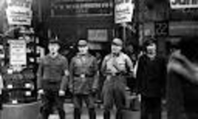 Jewish shops are boycotted