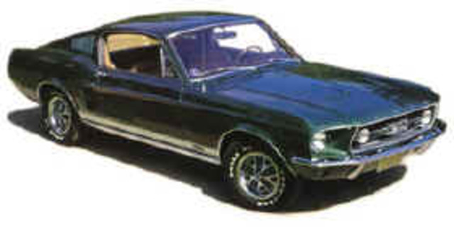 The 1967 Mustang Fastback