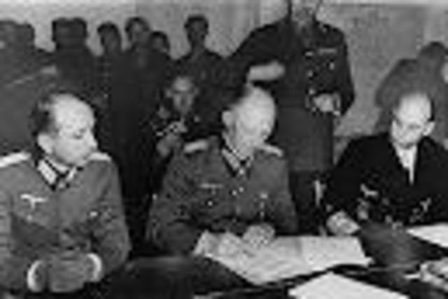 Germany surrenders