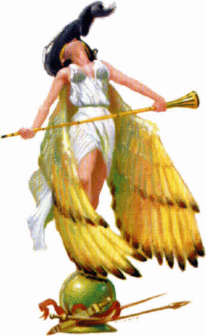 La Diosa de La Guerra Nike.