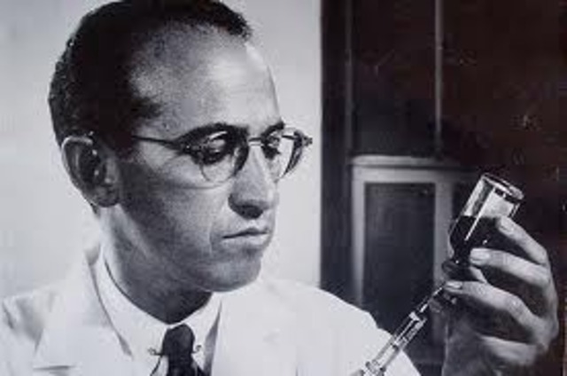 Creació de la 1ª vacuna contra la Poliomielitis