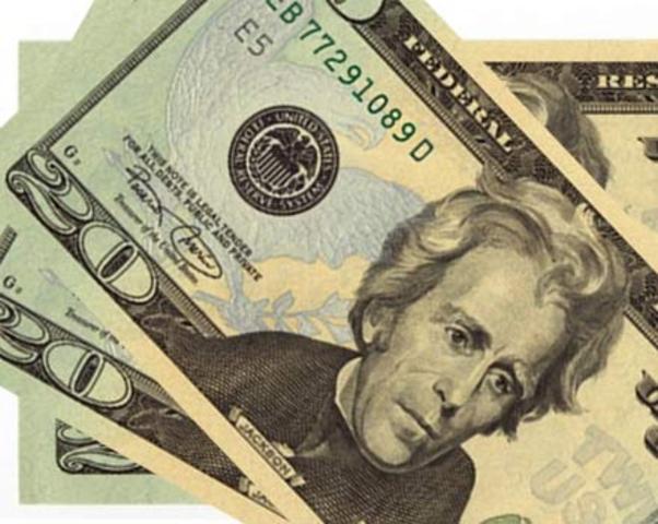 The 20 dollar bill gets redesigned