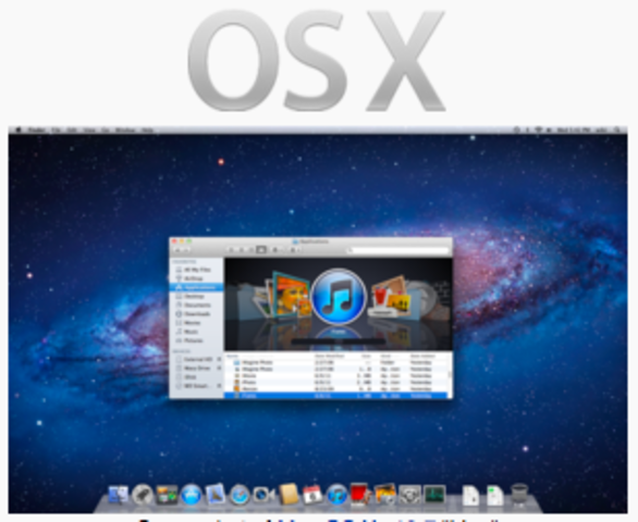 OS X operating system