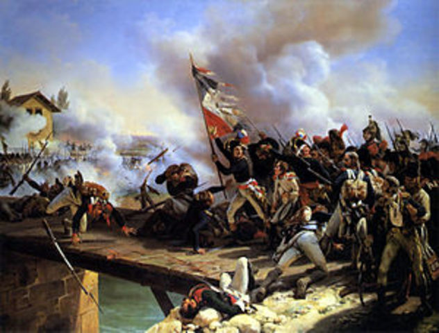 Napoleon wins the Battle of Arcole