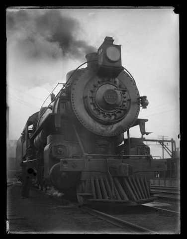 Invention of the first Steam-Powered Locomotive