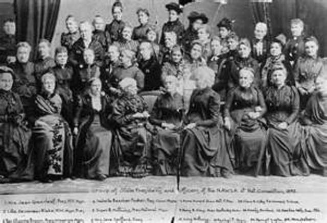 National American Woman Suffrage Association Formed