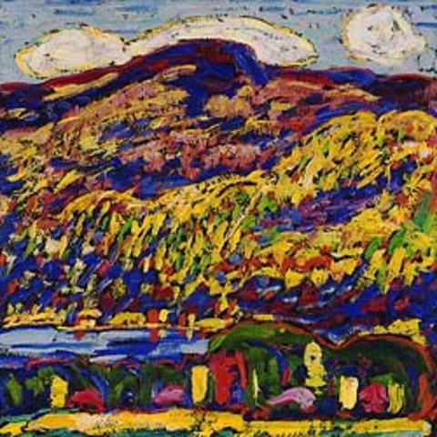 Mountain Lake- Autumn