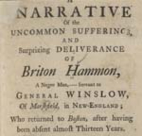 A Narrative of the Uncommon Sufferings....