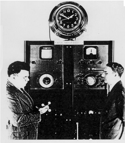 The First Atomic Clock