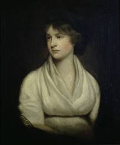 Mary Wollstonecraft publica Vindicación de los derechos de la Mujer