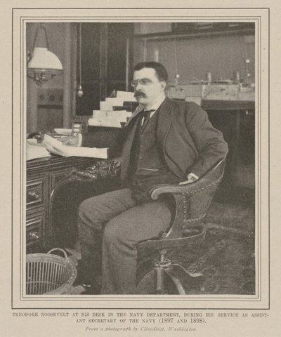 William McKinley Appoints Roosevelt in Navy