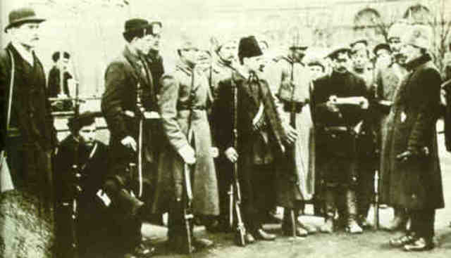 La caída del zarismo