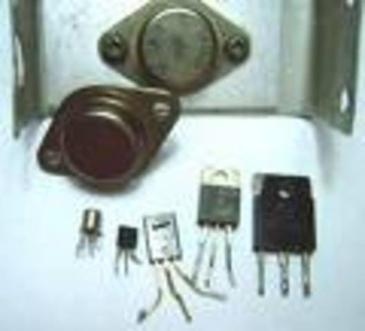 Aparicion do Transistor