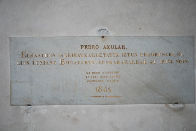 Pedro Agirre Axular hil