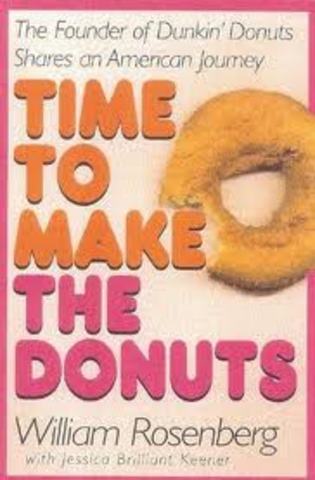 Wrote biography "Time to Make the Donuts"