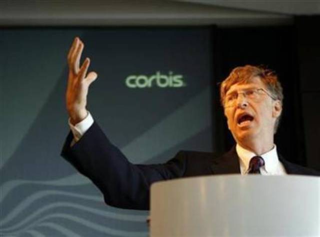 Bill Gates founder of Corbis