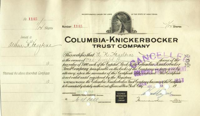 Failure of Knickerbocker Trust and Westinghouse Electric Company