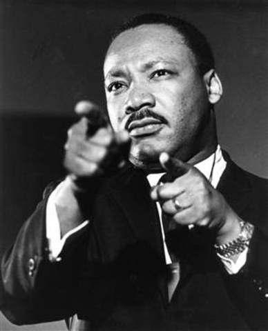 Dr. Martin Luther King Jr. assassinated
