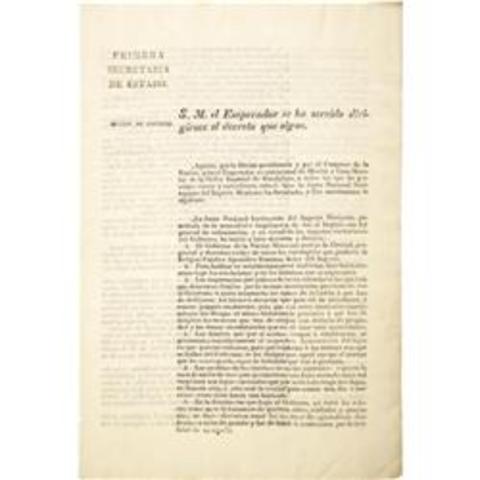 Mexico passed the General Colonization Law