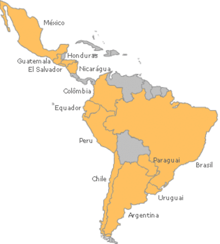 independencia politica de los paises latinoamericanos