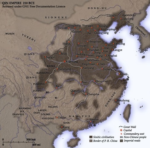 End of Qin Empire