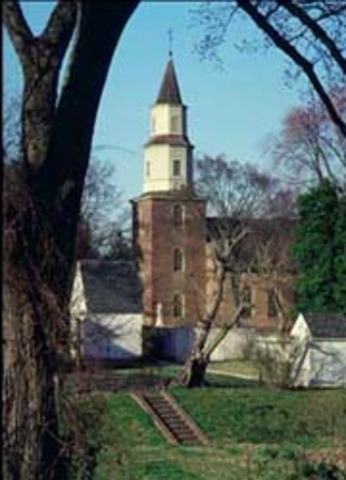 First Anglican Church Established in American Colonies