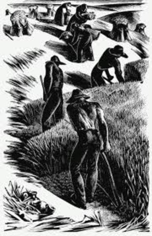 Inclosures of farming lands accelerated in britian