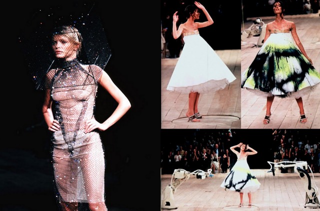 Alexander McQueen emerges as daring new designer.