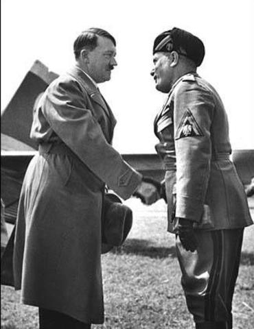 Mussolini Exchanges Diplomats