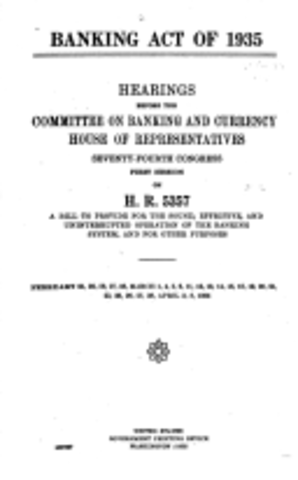 US Banking Act
