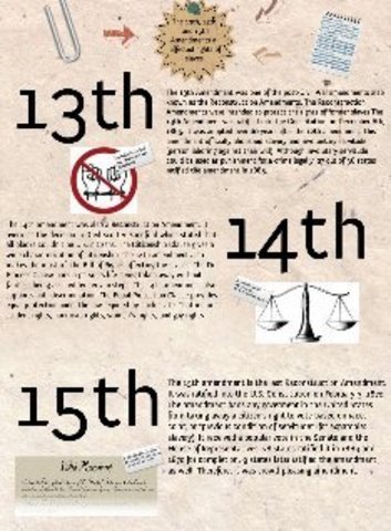 13th, 14th, 15th Amendments