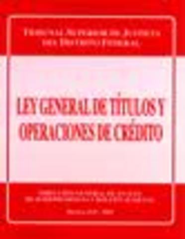 Ley de Títulos y Operaciones de Crédito