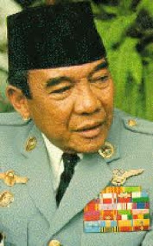 1th president Soekarno