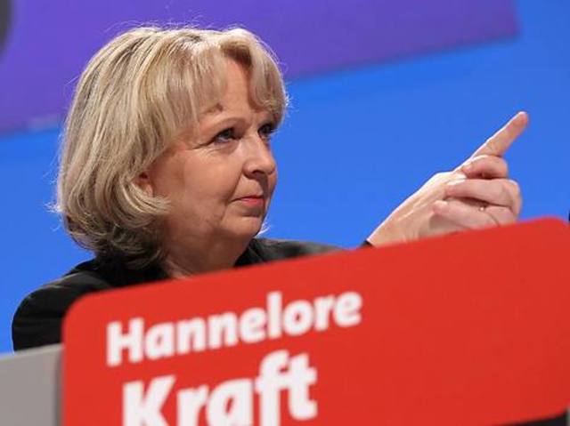 Hannelore Kraft im Amt